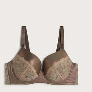 Intimissimi Shimmering Brown Lace Bra